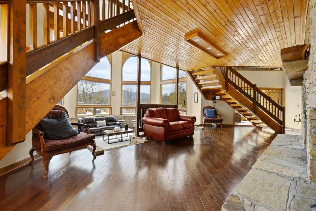 Vila Crestview Estate 5 Acres-Heated Pool-5Min To Strip Pigeon Forge Exteriér fotografie