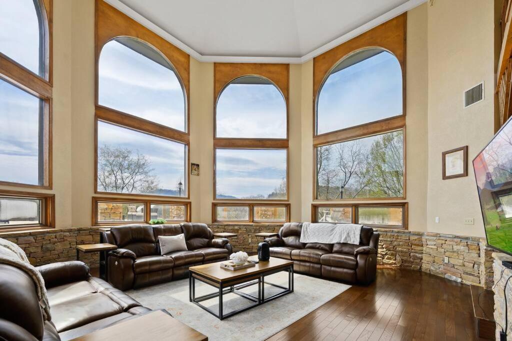 Vila Crestview Estate 5 Acres-Heated Pool-5Min To Strip Pigeon Forge Exteriér fotografie