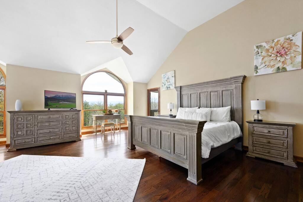 Vila Crestview Estate 5 Acres-Heated Pool-5Min To Strip Pigeon Forge Exteriér fotografie