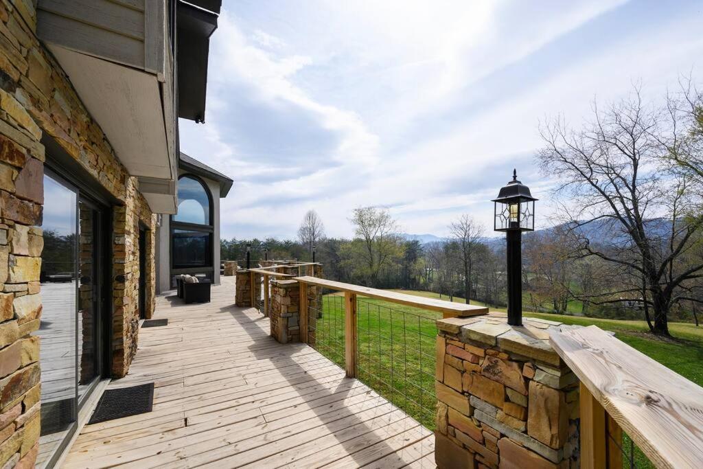 Vila Crestview Estate 5 Acres-Heated Pool-5Min To Strip Pigeon Forge Exteriér fotografie