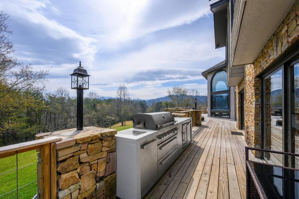 Vila Crestview Estate 5 Acres-Heated Pool-5Min To Strip Pigeon Forge Exteriér fotografie