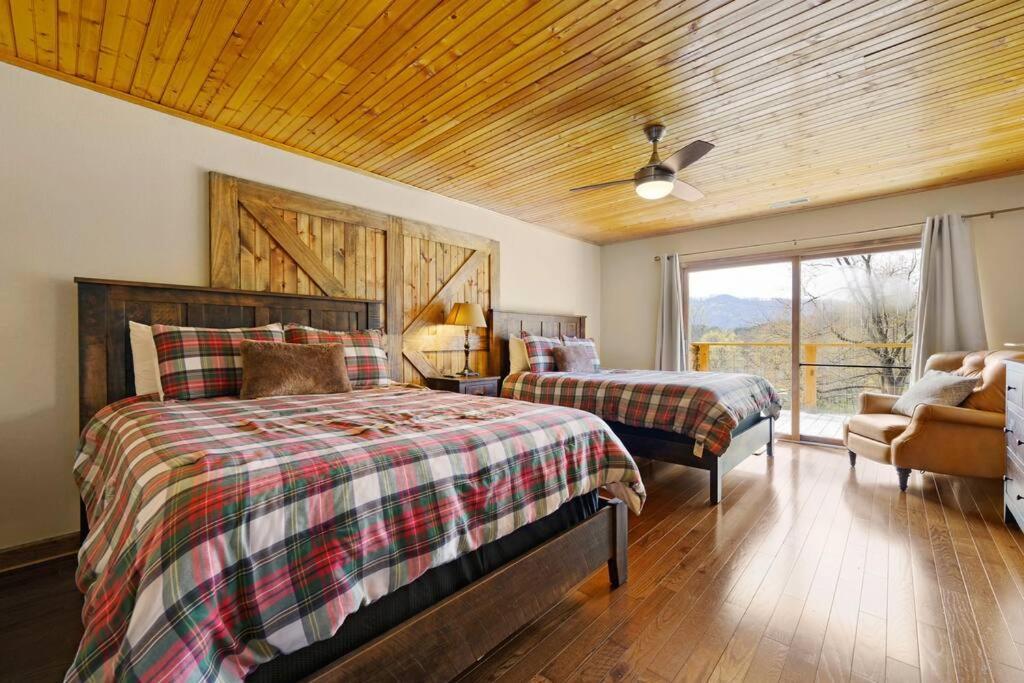 Vila Crestview Estate 5 Acres-Heated Pool-5Min To Strip Pigeon Forge Exteriér fotografie