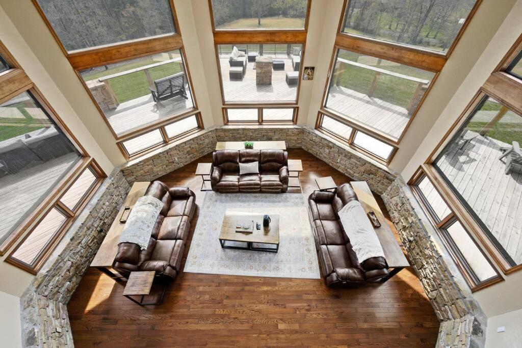 Vila Crestview Estate 5 Acres-Heated Pool-5Min To Strip Pigeon Forge Exteriér fotografie